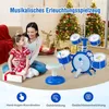Zestaw perkusyjny dla dzieci ze stołkiem, stojakiem i Podgląd zdjęcia produktu 5