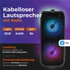 Przenośny głośnik ADLER z radiem, funkcją karaoke, diodami Podgląd zdjęcia produktu 12