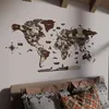 Holz-Weltkarte Wandkunst – 3D Holz Pinnwand Karte, Reise Produktbild-Vorschau 5