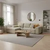 Ecksofa - mit Schlaffunktion - Couch L Form - Beige - Produktbild-Vorschau 2