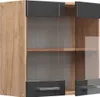 Küchenglasschrank Vicco R-Line Anthrazit Hochglanz 60 cm, Produktbild-Vorschau 4