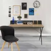 Bureau gris - Brice - 90 x 50 x 84 cm Voir les images du produit 2