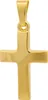 Gold Anhänger Kreuz  mit Goldkette massiv 333 - 8 Karat Produktbild-Vorschau 6