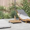 vidaXL Podstawa parasola Jasne drewno 45 x 45 x 31,5 cm Podgląd zdjęcia produktu 3