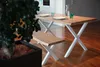 Dieda Tischbein X-Form weiß Maße (L x B x H): 71,0 x 70,0 x Produktbild-Vorschau 3