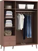 Forte SHERBROOKE Kleiderschrank 150 160, Skandi-Stil, Produktbild-Vorschau 12