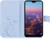 Handytasche für Huawei P20 Pro in Blumen Flip Cover Produktbild-Vorschau 4