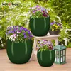 KOTARBAU® 2er Set Blumentopf Keramik rund ⌀ 19 cm Höhe: Produktbild-Vorschau 7