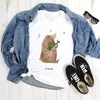 Mr. & Mrs. Panda Tshirt Bär Gitarre - Weiß - Geschenk, Produktbild-Vorschau 2