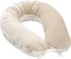 Golden Meadow Musselin & Ecru Velvet V-förmige Kissen Produktbild-Vorschau 4