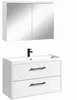 Badplaats Mobile Bagno Florence 80 x 40 cm - Bianco Lucido Anteprima dell’immagine prodotto 1