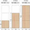 Holzwürfel quadratisch Buche massiv  56x56x56 mm Produktbild-Vorschau 3