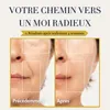 Avant-après, 4 semaines, résultats visibles, rides, relâchement cutané Voir les images du produit
