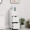 VASAGLE Badezimmerschrank, schmaler Badschrank mit 3 Produktbild-Vorschau 2