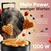 Gaufrier en forme de cœur WA 3832 CLATRONIC noir Voir les images du produit 6