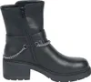 Rock Rebel by EMP Damen schwarze Boots mit Reißverschluss Produktbild-Vorschau 3