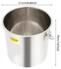 Stahleimer - Edelstahl Eimer 6 l - Mit Deckel und Henkel - Produktbild-Vorschau 2