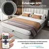 Flieks Lit rembourré 140x190cm avec USB, Lit de rangement Voir les images du produit 6