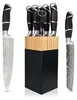 YARDIN - Lot de 7 couteaux de cuisine avec bloc à couteaux Voir les images du produit 1