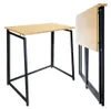 Skladací drevený stôl 80 × 75 × 40 cm v farbe dreva Náhľad obrázku produktu 1