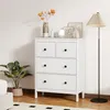 HOMCOM Kommode, modern dressoir met 4 lades, geschikt voor Productafbeelding-voorbeeld 2