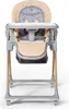 A baby high chair is shown from the front on a white background. Náhled obrázku produktu