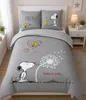 Peanuts Bettwäsche Snoopy 80x80 + 135x200 cm, 100% Produktbild-Vorschau 2