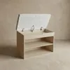 Szafka na buty z siedziskiem LEVA, 60 x 30 x 47 cm Podgląd zdjęcia produktu 6
