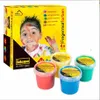Idena Fingermalfarben 4x150g,blau/grün/gelb/rot Produktbild-Vorschau 4