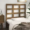 The Living Store Kopfteil Honigbraun 95,5x4x100 cm Produktbild-Vorschau 4