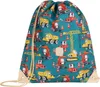Pick & Pack Sportbeutel Cars Gymbag Construction tannengrün Produktbild-Vorschau 1