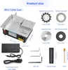 Mini Tischkreissäge, Einstellbarer Präzisions Table Saw, Produktbild-Vorschau 2