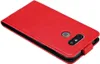 Cadorabo Hülle für LG G5 Schutz Hülle in Rot Flip Etui Produktbild-Vorschau 4