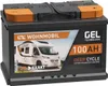 EXAKT GEL Batterie 12V 100Ah Wohnmobil Batterie Produktbild-Vorschau 3