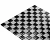 Rivestimento in bianco e nero, mosaico di vetro bianco e Anteprima dell’immagine prodotto 3