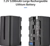 Sada baterie a nabíječky NP-F750/ NP-F770 1ks 7,2V 5200mAh Náhled obrázku produktu 4