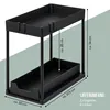 eluno Spülschrank-Organizer 2er Set, 2-stöckiges Produktbild-Vorschau 8