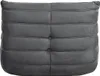 HOME DELUXE Relaxsessel mit Hocker CHILL - Anthrazit 102 x Produktbild-Vorschau 5