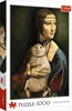TREFL Puzzle 1000 Donna con gatto 10663 Anteprima dell’immagine prodotto 1