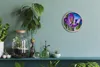 Holzuhr 30fi cm wanduhr - Frühling Natur Produktbild-Vorschau 2