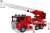 A toy fire truck with an extended ladder, shown against a white background. Náhled obrázku produktu