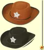Cowboy-Hut mit Stern für Kinder SCHWARZ, Gr. 53 Produktbild-Vorschau 1
