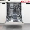 Telefunken Geschirrspüler 60 cm teilintegrierbar, Einbau Produktbild-Vorschau 8