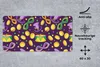 MuchoWow® Mauspad Mousepad Karneval - Party - Lila - Muster Produktbild-Vorschau 2