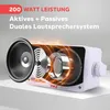 Pyle Wodoodporny bezprzewodowy głośnik zewnętrzny Bluetooth Podgląd zdjęcia produktu 2