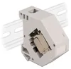 Delock Hutschienenadapter mit Keystone Modul RJ45 Buchse Produktbild-Vorschau 1