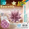 folia Dépliant étoile Bascetta, violet / imprimé Voir les images du produit 1