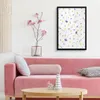 MuchoWow® MuchoWow® Gerahmtes Poster Blumen - Lila - Gelb Produktbild-Vorschau 6