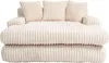 Sweiko Canapé-lit moderne en velours côtelé Cloud Couch Voir les images du produit 16