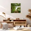 Bild auf Leinwand - Leinwandbild - Pfad Natur Wald Grün - Produktbild-Vorschau 7